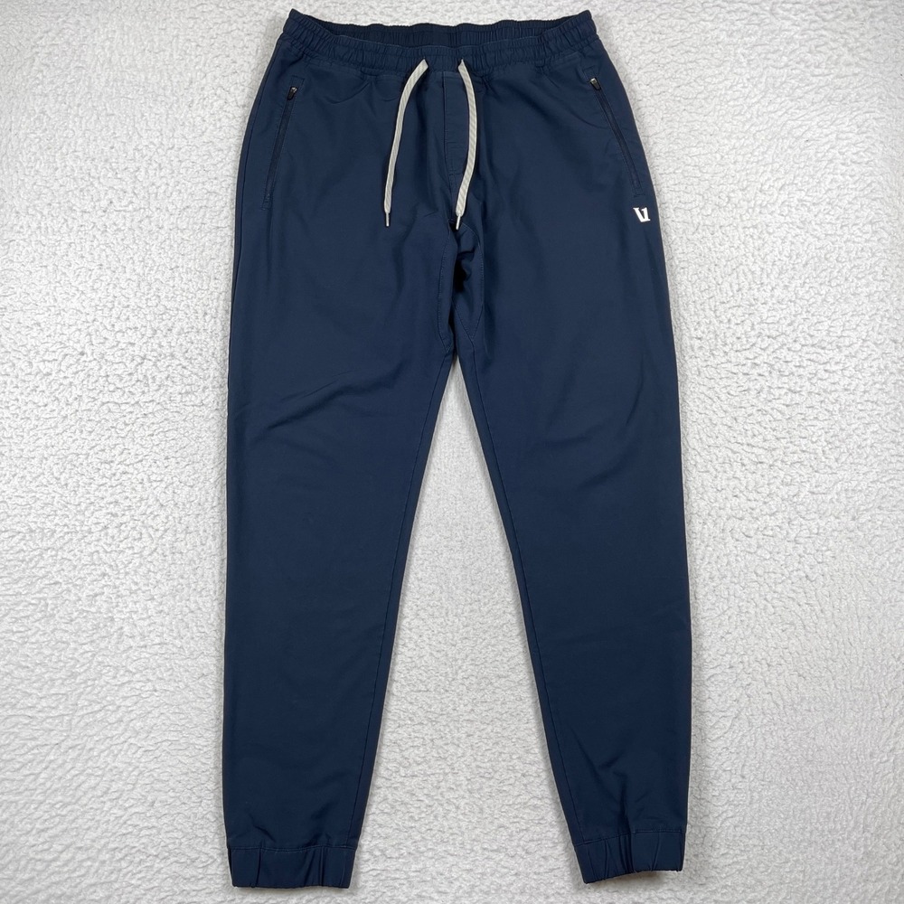 Vuori Joggers Mens Large Navy Blue Transit Performance Athleisure Gorpcore